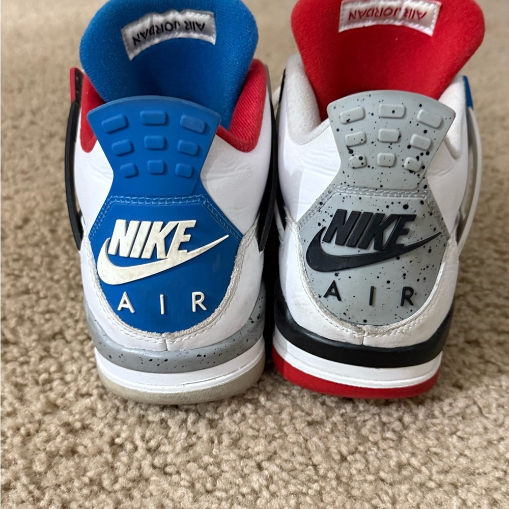 Nike Air Sneakers - Red, Blue, Gray
